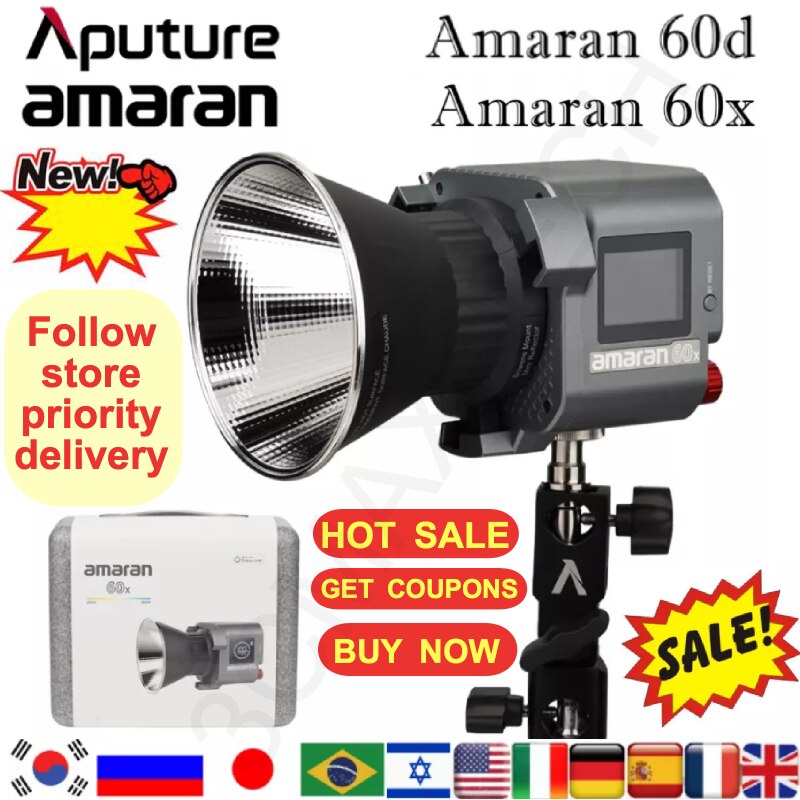 Aputure-Amaran COB 60x 60d  ÷ LED  ..